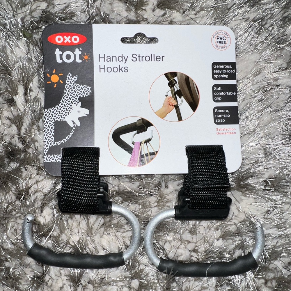Handy stroller hook set